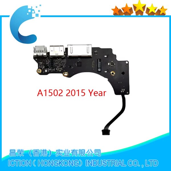 Оригинальная плата ввода-вывода A1502 USB HDMI для Macbook Pro Retina 13 дюймов A1502 плата ввода-вывода USB устройство чтения карт HDMI ранний 2015 820-00012-A