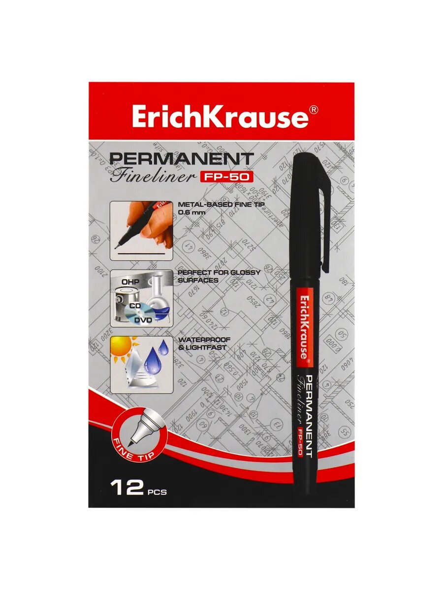 Перманентный маркер 06 мм — фото 1