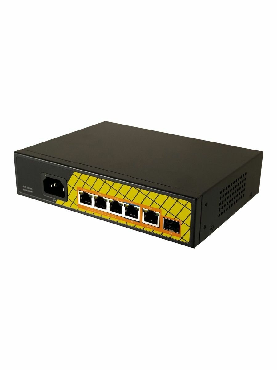Коммутатор PoE TSn-4GP6G1S1 — фото 1