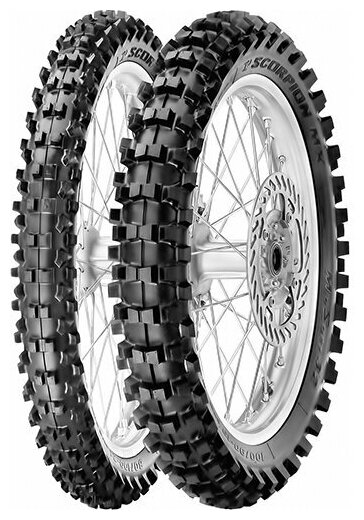 Мотошины Pirelli Scorpion MX32 Mid Soft 90/100 -14 49M TT Rear NHS