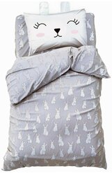 Постельное белье Этель 1,5 сп "Cute rabbit", 143х215 см, 150х214 см, 50х70 см -1 шт