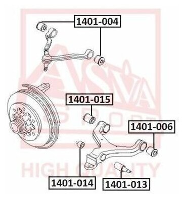 Сайлентблок ASVA 1401014