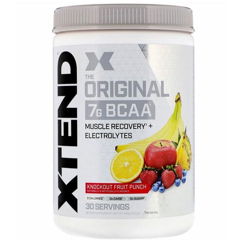 Аминокислотный комплекс XTEND Xtend Original BCAA, фруктовый пунш, 435 гр.