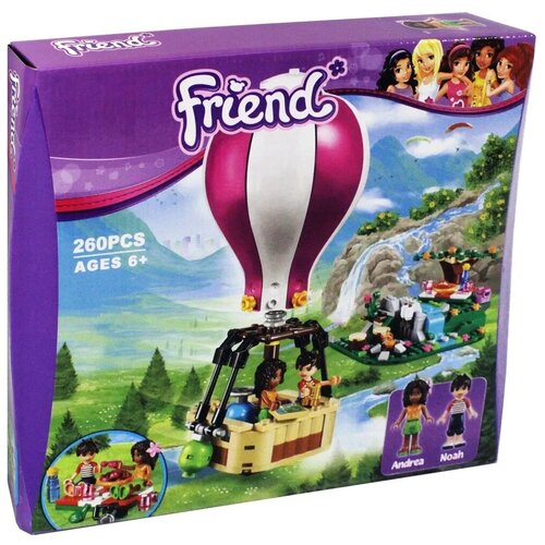 Конструктор Friend / Френдс / Подружки / Воздушный шар 10546 / 260 деталей