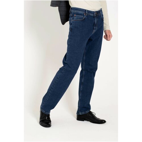 Джинсы классические NYGMA, размер 40/32, синий джинсы классические levi s размер 32 34 черный