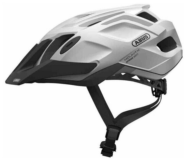 Велошлем Abus Mountk snow white 58-62