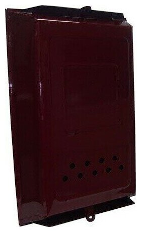 Ящик почтовый с замком инструмагро 390х260х70 мм бордовый (00-00001133)