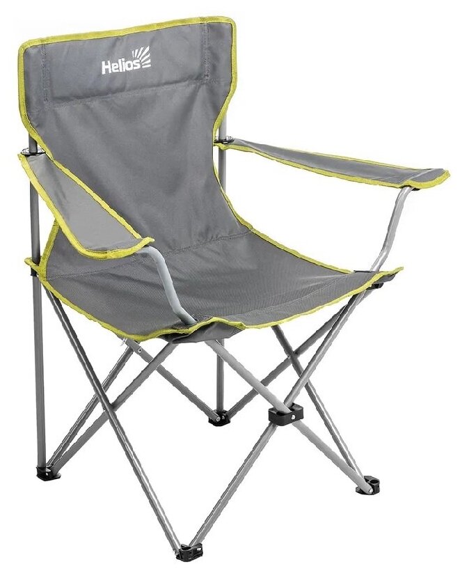 Кресло складное туристическое Helios T-HS-242 (Серый, без чехла)