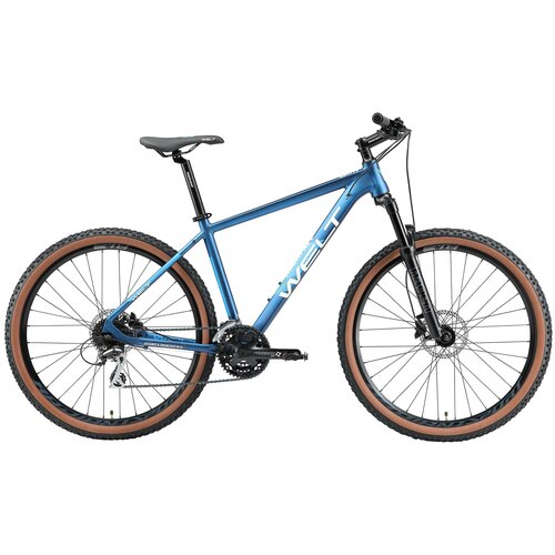 Горный (MTB) велосипед Welt Rockfall 3.0 27.5 (2021) navy blue S (требует финальной сборки) горный mtb велосипед welt ridge 1 0 d 27 2021 marine blue s требует финальной сборки