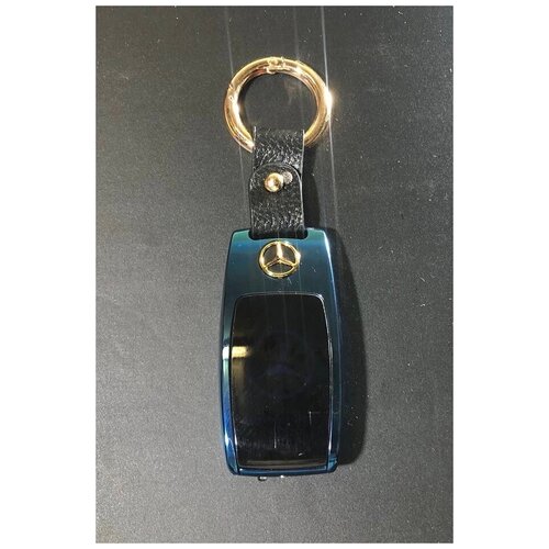 Электроимпульсная зажигалка Mersedes Blue