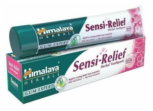 Зубная паста Himalaya Herbals Sensi-Relief для чувствительных зубов 75 мл (2 шт)