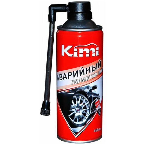 Средство для аварийного ремонта и накачки шин KIMI Tire Sealer &Inflator, аэрозольный баллон, объем 450 мл.