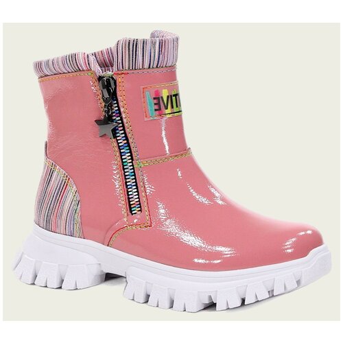 фото Полусапоги марко, м/ж цвет розовый+сирень, размер 26 marko