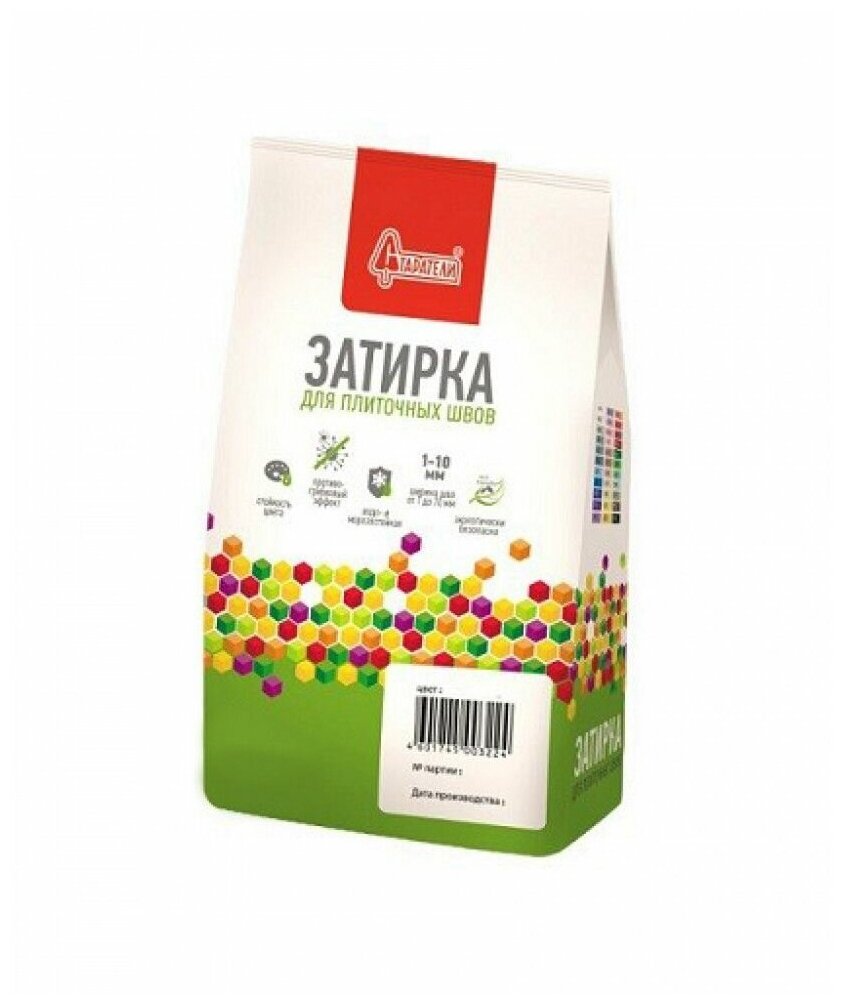 Затирка швов 1кг Старатели (003, дымчато-серый) 89464