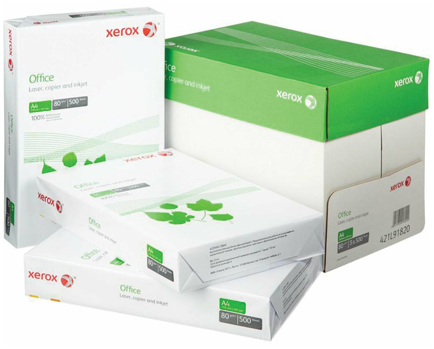 Бумага Xerox A4 Office 421L91820 80 г/м²