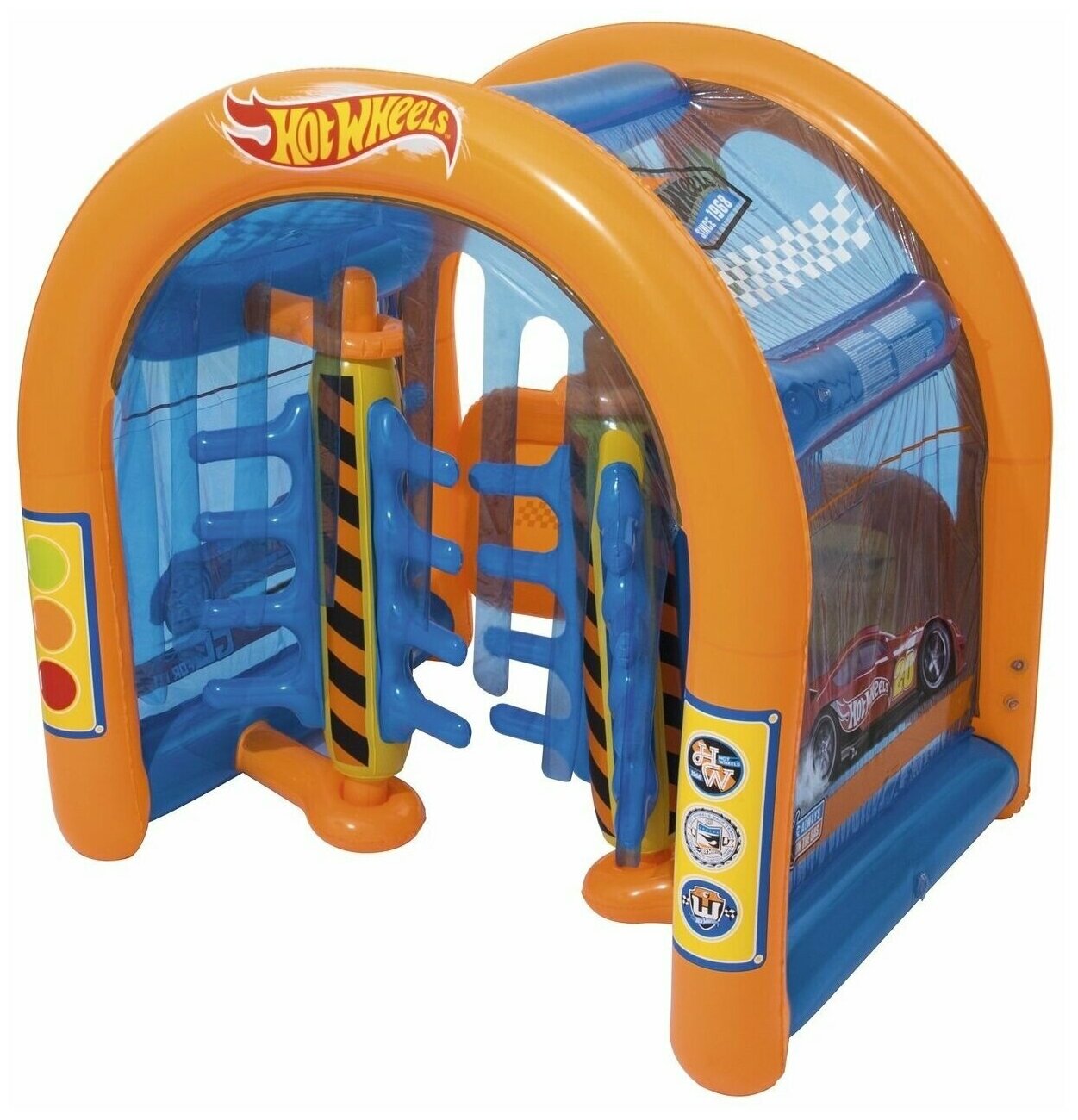 Игровой центр Автомойка с брызгалкой Hot Wheels, 150*130*150см, 93406 Bestway