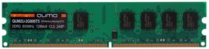 Оперативная память Qumo 2 ГБ DDR2 800 МГц DIMM CL5 QUM2U-2G800T5