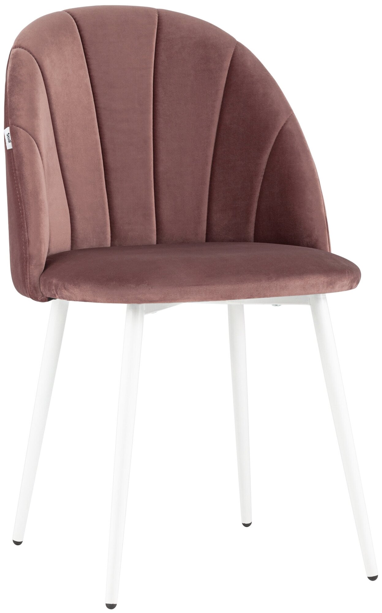 Стул STOOL GROUP Логан, металл/велюр, металл, цвет: фисташковый Hoff - фото №6