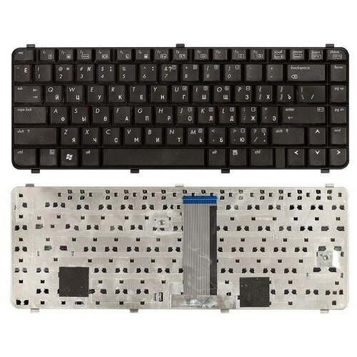 Клавиатура для ноутбука HP Compaq 510 515 610 615 черная 1026₽