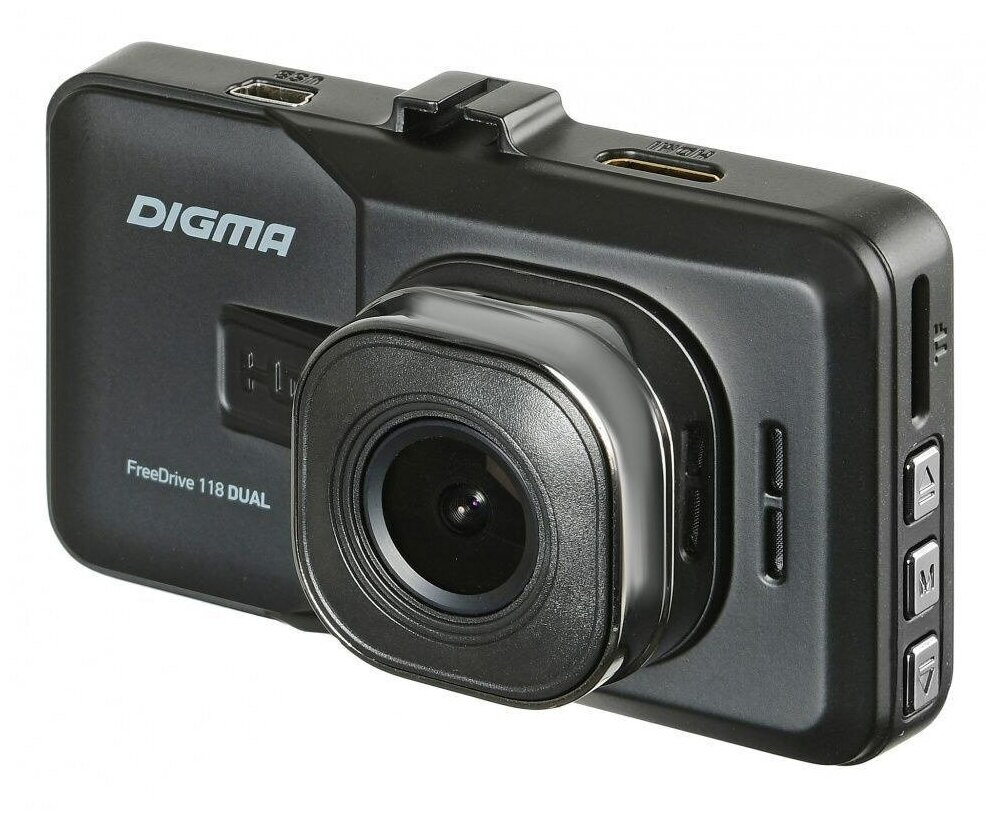 Digma Видеорегистратор Digma FreeDrive 118 Dual Black