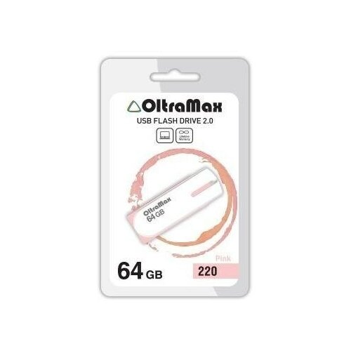 Oltramax om-64gb-220-розовый 64gb oltramax 300 om 64gb 300 black