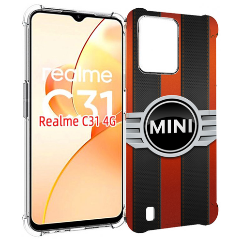 Чехол MyPads mini-мини-1 для OPPO Realme C31 задняя-панель-накладка-бампер