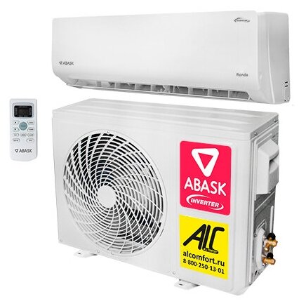 Сплит-система ABASK ABK-12 RND/TC3/E1 RONDA INVERTER