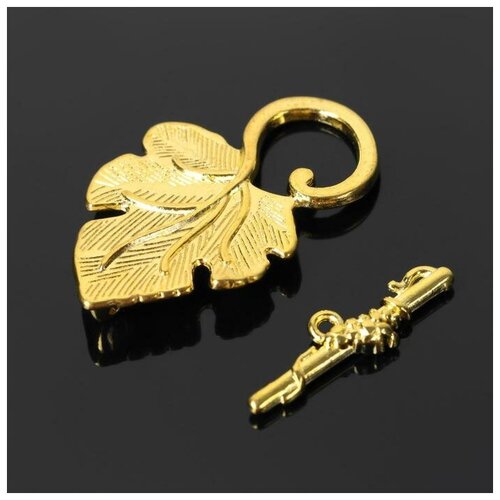 Замок-тогл Виноград 3623мм цвет золото набор 2шт 575₽