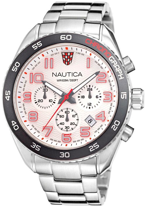 Наручные часы NAUTICA, белый, серебряный