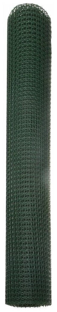 Решетка садовая Grinda, цвет хаки, 1х10 м, ячейка 17х17 мм - фотография № 3