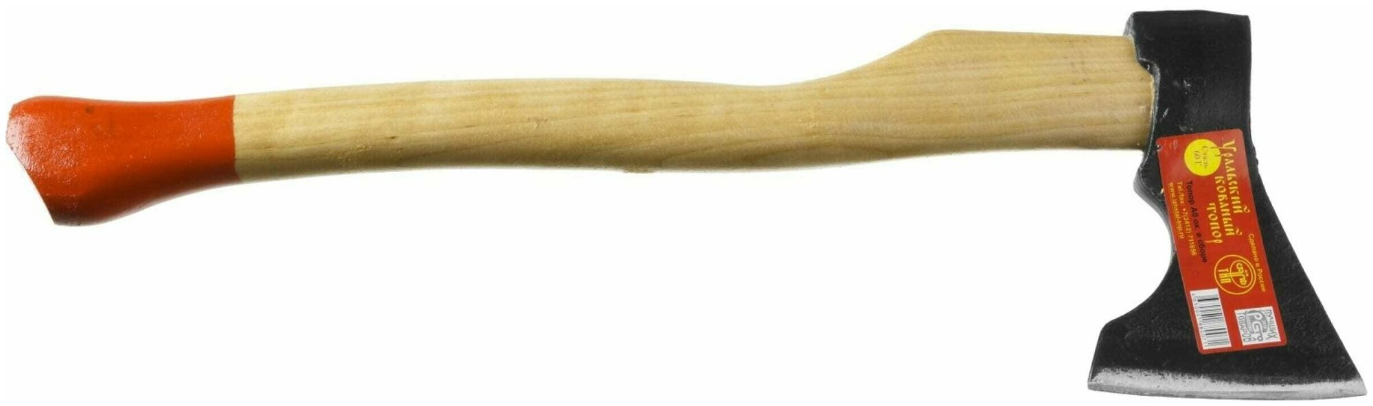 Кованый топор Ижсталь-ТНП А0 ох, 800/1100 г, деревянная рукоятка, охотничий, 500 мм(2072-12-60) - фотография № 3
