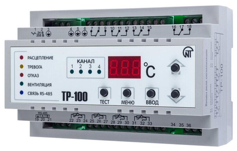 Цифровое температурное реле TР-100 Новатек-Электро