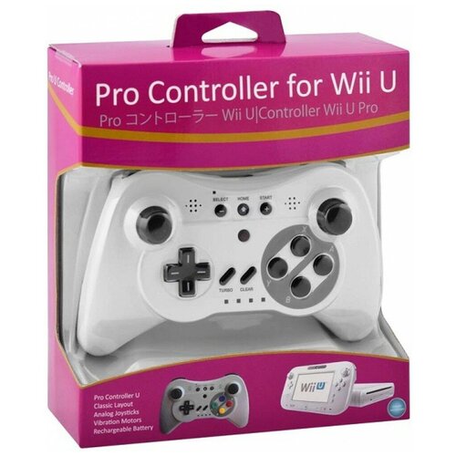 Nintendo Wii U Pro Controller (белый) (Wii U)