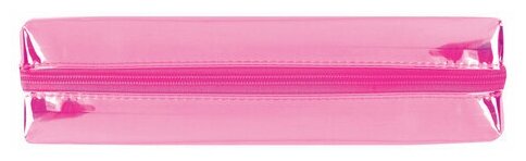 Пенал-косметичка юнландия 228984 Glossy розовый - фотография № 2