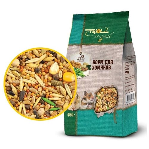Корм для хомяков TRiOL original 450г (2 шт)