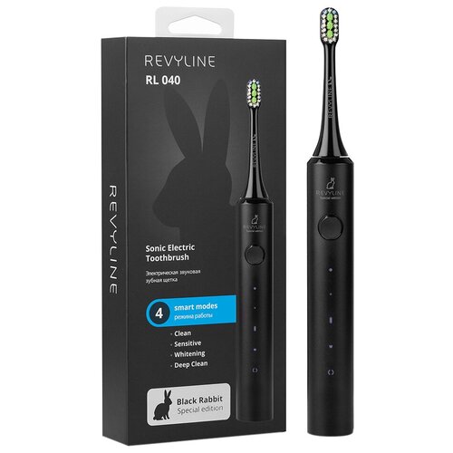 Электрическая звуковая щетка Revyline RL 040 Black Rabbit Special Edition черная 389000₽