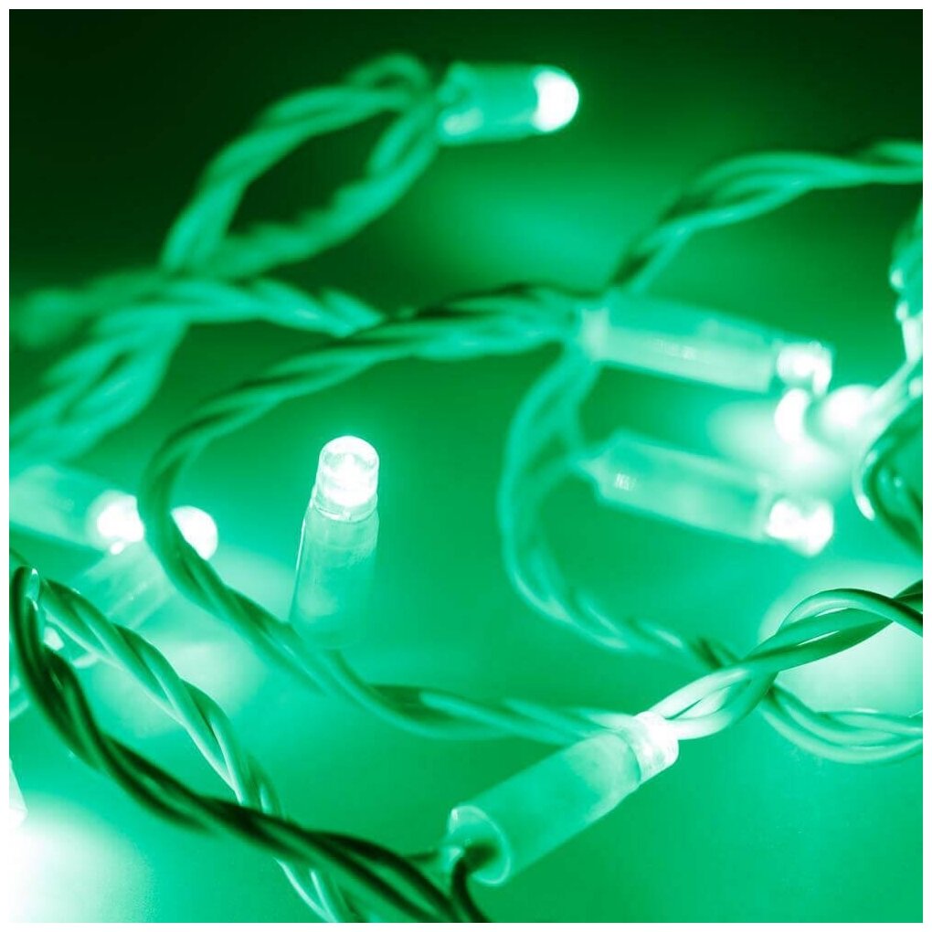 Светодиодная Гирлянда Arlight Ard-string-classic-10000-white-100led-std Green (230v, 7w) 025815 - фото №2