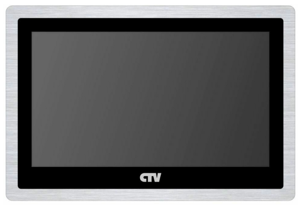 CTV-M4104AHD белый 10" цветной AHD, CVBS, CVI, TVI видеодомофон