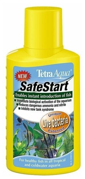 Бактериальная культура Tetra Safe Start для запуска нового аквариума, 100мл - фото №3