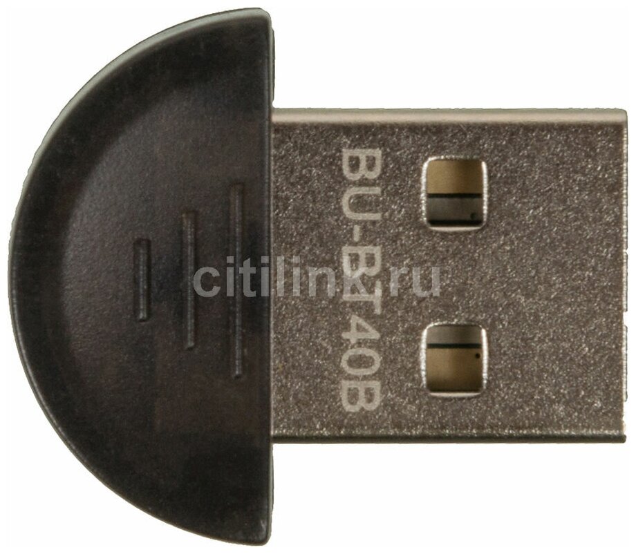 Bluetooth адаптер Buro BU-BT40B Bluetooth 4.0+EDR class 1.5 20м черный