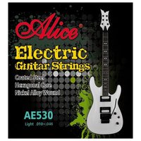 AE530L 532 Комплект струн для электрогитары, никель, 10-46 Alice