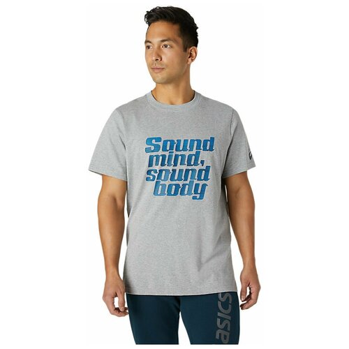 фото Футболка asics smsb graphic tee iv мужчины 2031c523-020 s
