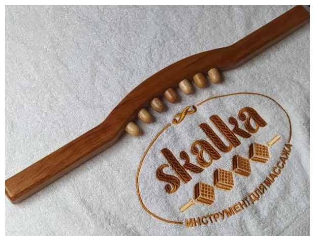 Skalka Деревянный массажер инструмент для массажа №20 " Коромысло с шипами" - фотография № 3