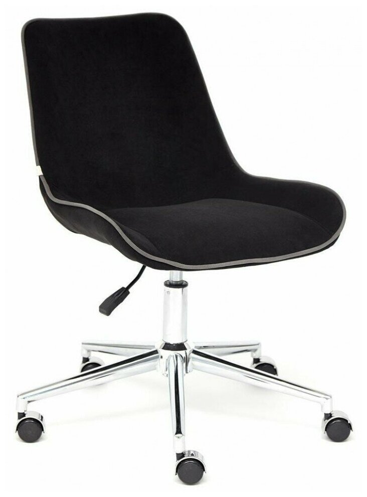 Кресло офисное Tetchair STYLE флок black 35