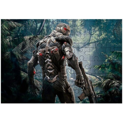 Пазл Картонный 38x26 см, размер А3, 300 деталей, модель Crysis - 39