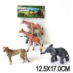 Игровой набор фигурок / Фигурки диких животных 3 штук Домашний зоопарк - изображение
