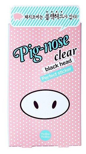 Holika Holika Pig-nose Clear Black Head Perfect Sticker (Очищающая полоска для носа), 1 шт.