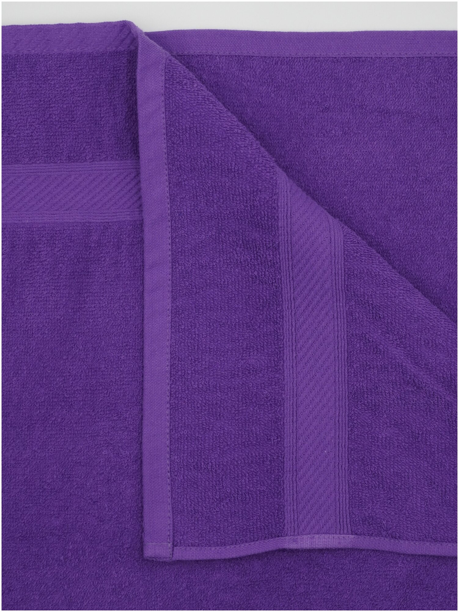 Набор полотенец DreamTEX 50х80 см Версаль фиолетовый - фотография № 5