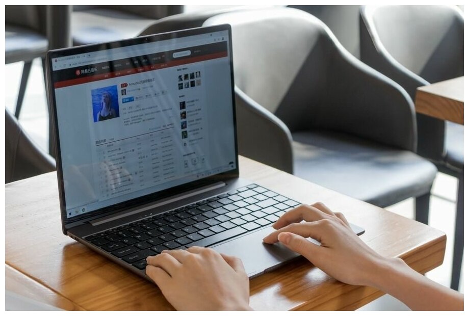 Ноутбук CHUWI 1416512 14 IPS Intel Core i3 10110U 21ГГц 16ГБ 512ГБ SSD Intel UHD Graphics Windows 11 Home серый