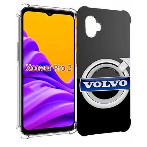 Чехол MyPads volco вольво 2 мужской для Samsung Galaxy Xcover Pro 2 задняя-панель-накладка-бампер чехол mypads volco вольво 2 мужской для oppo reno8 pro задняя панель накладка бампер